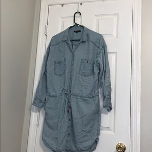 Denim Waist Tie Dress